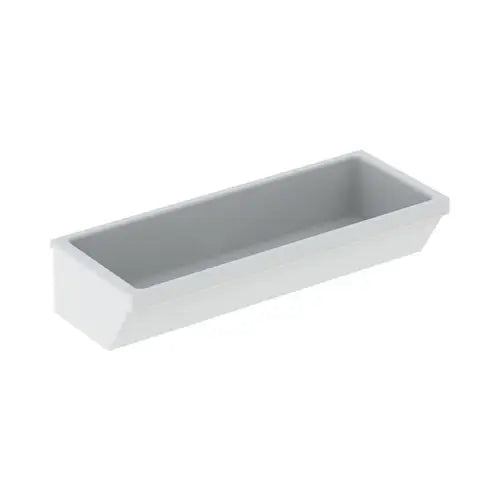 Lavabo collectif, blanc, 100x38, a poser, sans trop plein - Publica (GEBERIT)