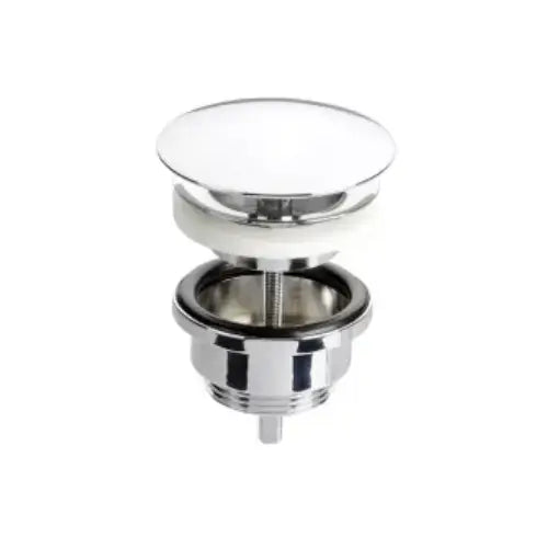 Bonde de lavabo laiton à écoulement libre, capot fixe, 1"1/4 – (Nicoll)