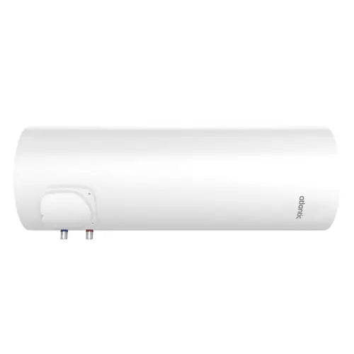 Chauffe-eau électrique, stéatite horizontal mural 200L, 2200M raccord dessous monophasé, livré avec 1 raccord diélectrique 3/4 - Chauffeo Plus (ATLANTIC)
