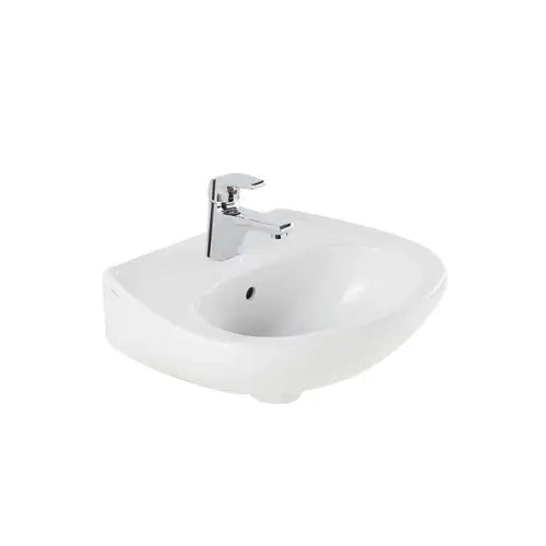 Lave Mains Droit, Céramique 45x38cm, blanc - MONDEGO (Sanindusa)