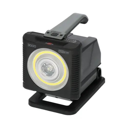 Lampe torche, LED, rechargeable/baladeuse, 200m de portée, multi-batterie ( plusieurs fabricants ) - HL3000 (BRENNENSTUHL)
