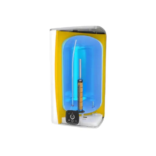 Chauffe-eau électrique carré ,connecté, multiposition, blanc, 100L - LINEO (Atlantic)