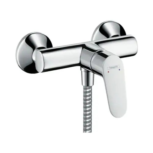 Mitigeur de douche, avec cartouche 2 vitesses, chromé - FOCUS E (HANSGROHE)