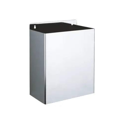 Poubelle inox rectangulaire murale, 13 litres - (Delabie)