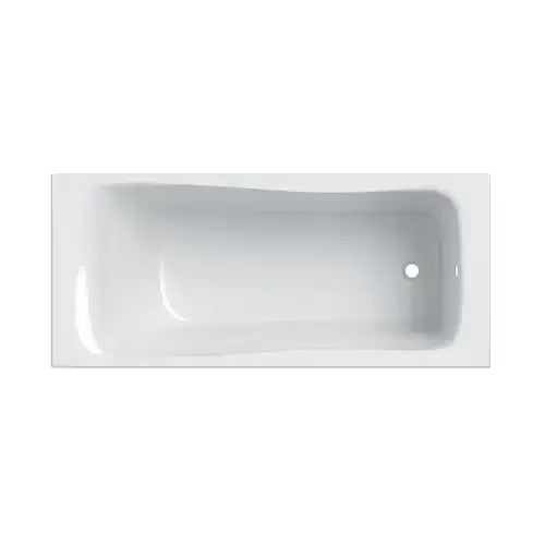 Baignoire bain plastique acrylique rectangulaire 170x75cm blanc - RENOVA (Geberit)