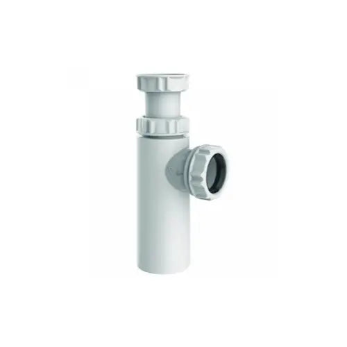 Siphon de lavabo, D32, blanc, design, NF, plastique recyclé - EPURE (VALENTIN)