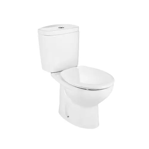 Cuvette, réservoir complet alim latérale, abattant thermodur double laqué, charnières en acier inoxydable) - VICTORIA (Roca)