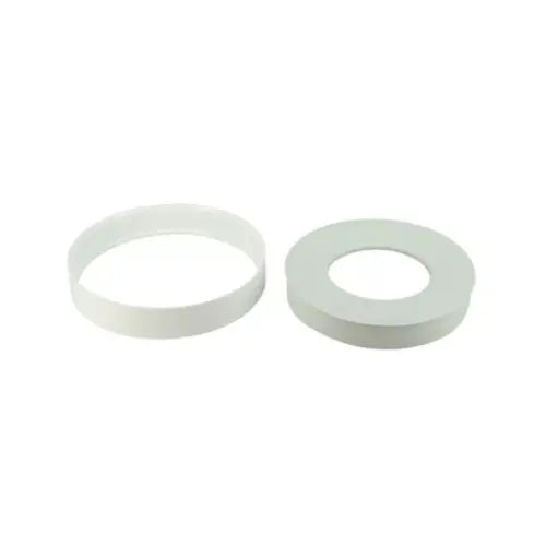 Ensemble joint-bague pour pipe de WC, blanc, PVC, D85/107 (NICOLL)