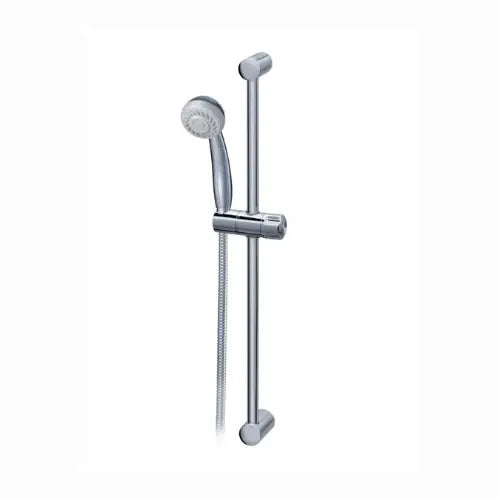 Ensemble barre de douche, 2 jets, chromé - AQUA (Porcher)