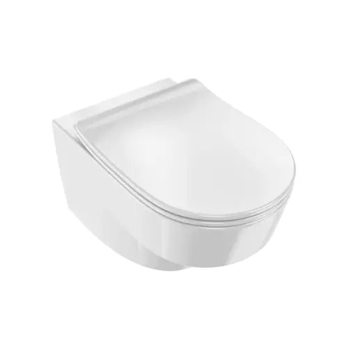 Pack WC suspendu sans bride, abattant extra plat déclipsable, descente progressive - ODÉON RIVE GAUCHE (Jacob Delafon)