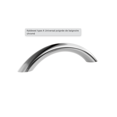 Poignée de baignoire, type A, 2 pcs., chrome - UNIVERSAL (KALDEWEI)