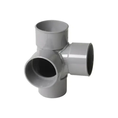 TE PVC EVAC MF DBL EQ 87°30 D100