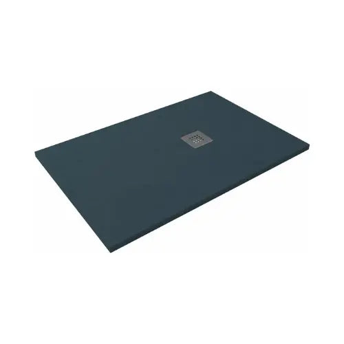 Receveur de douche, extra plat, 100x80, Antidérapant, Ardoise PIZARRA black - CLASIC (Hidronatur)