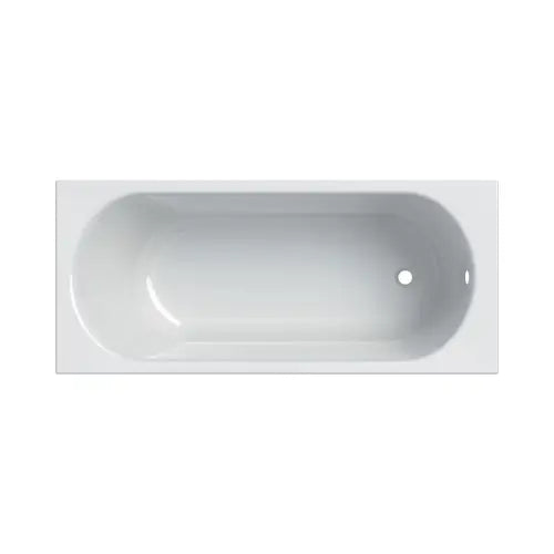 Baignoire rectangulaire, Blanc Acrylique, 160x70cm - BASTIA (Geberit)
