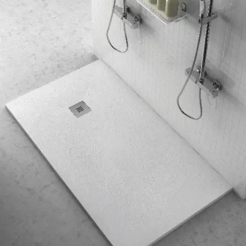Receveur à poser rectangulaire extra-plat, 120x90x3cm blanc - PIZARRA (Hidronatur)