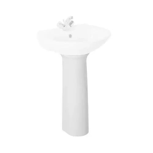 Colonne lavabo, Porcelaine Blanc - AVEIRO (Sanindusa)