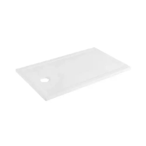 Receveur de douche, 120x80 rectangulaire, antidérapant, blanc - STEP IN (SANINDUSA)