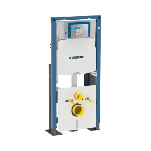 Bâti-support pour WC suspendu, 112 cm, réservoir à encastrer Sigma 12cm, autoportant, renforcé - DUOFIX (Geberit)