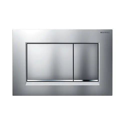 Plaque de déclenchement, rinçage double touche, chromé mat laqué chromé brillant - SIGMA (GEBERIT)