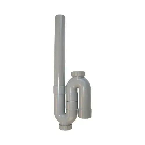 Siphon de machine à laver, Horizontal, hauteur 405mm - (MULTI FAB)