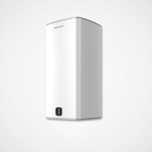 Chauffe-eau électrique plat ,connecté, multiposition, blanc, 65L - LINEO (Atlantic)