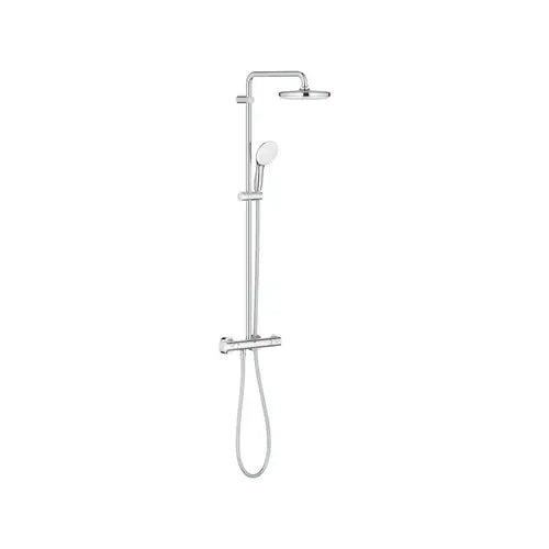 Colonne de douche, mitigeur thermostatique, chromée - Tempesta (GROHE)