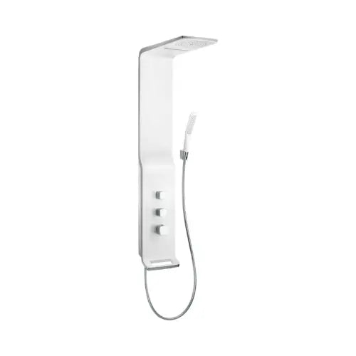 Colonne de douche DUSCHPANEEL, Blanc/Chromé - Raindance LIFT (Hansgrohe)