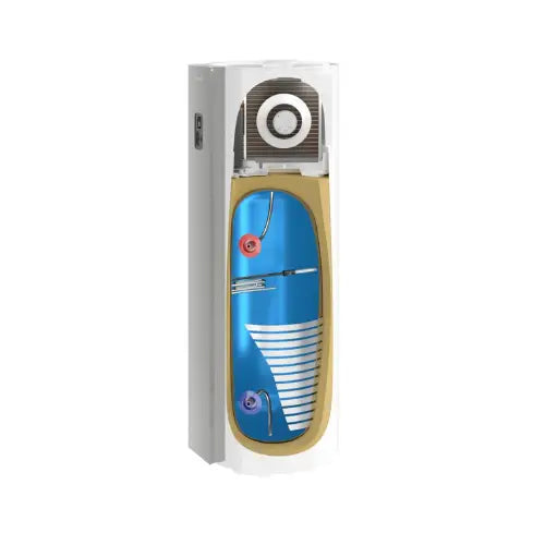 Chauffe-eau thermodynamique connecté en wifi, vertical sur socle, 240L, fluide frigo propane - CALYPSO (ATLANTIC)