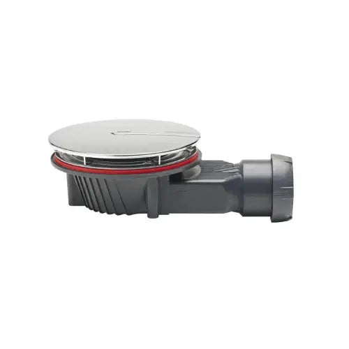 Bonde de douche SLIM+, D90 Dôme ABS - (Wirquin)