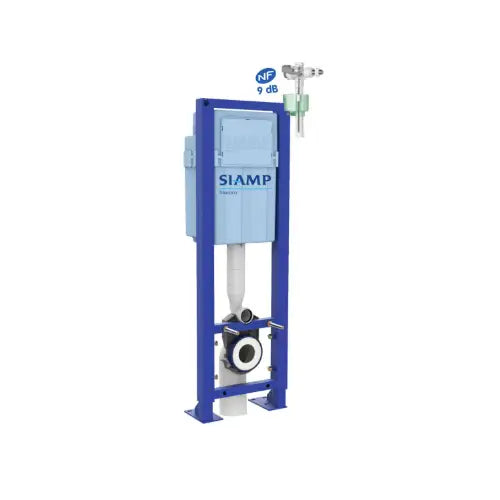 Bâti-support, évacuation coudée ou droite pipe orientable – INGENIO (Siamp)