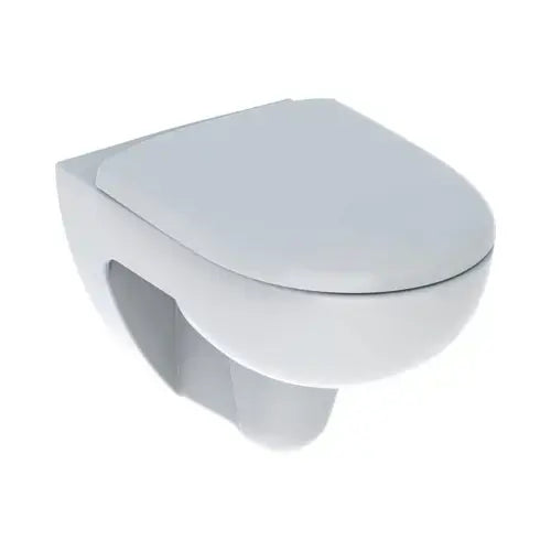Pack WC suspendu, 54cm, Rimfree, avec abattant ralenti, Blanc - RENOVA (Geberit)