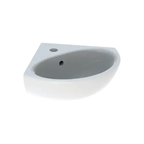 Lave-mains d'angle, Largeur 45.5cm, Profondeur 40cm, Blanc - BASTIA (Geberit)