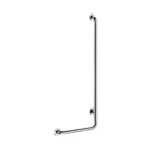Barre en L de douche d32 mm, 1150 x 450 mm, Inox – (Delabie)