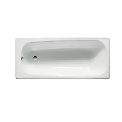Baignoire en acier émaillée ép 1.5 mm, 170X70X40, Percée 1 trou, Pieds inclus - CONTESA (Roca)