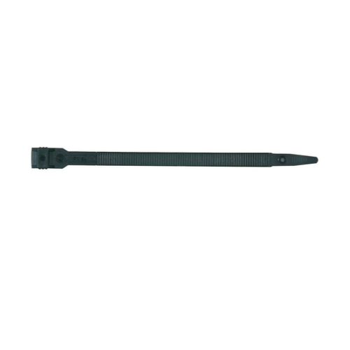 Collier de serrage, noir, Sachet de 100, 2.4X200 -  (ING FIXATIONS)