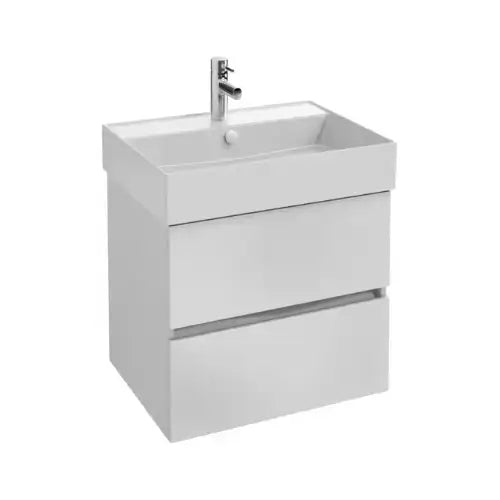 Meuble sous plan-vasque 60cm, 2 tiroirs, blanc - TOLBIAC (Jacob Delafon)