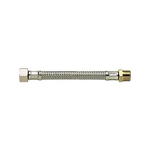 Flexible tresse inox-EPDM Ø 8 mm F3/4'-M3/4' L 300 mm QB - Plus (PB TUB)