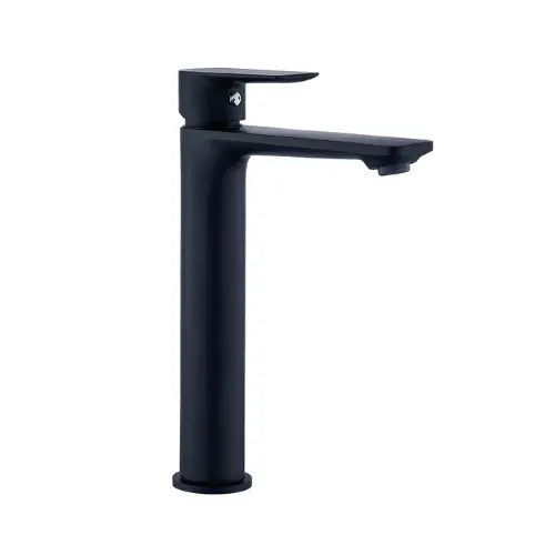 Mitigeur LAVABO haut noir intégral – JEZIORO (Thewa)