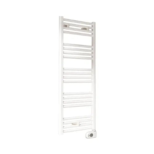 Sèche-serviettes droit électrique blanc - 550x1845 – MAHANA (Thewa)
