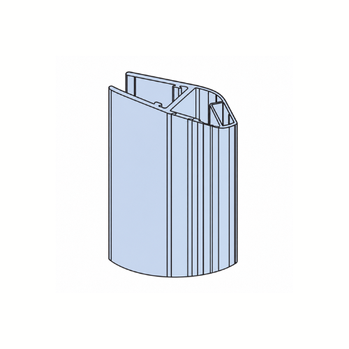 Joint de fermeture à bulle pour paroi de douche et baignoire de 6 et 8mm, Longueur de 2m - CIERRE (MUNDILITE)