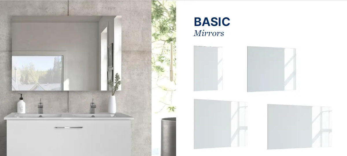 Miroir réversible, 60x80 ou 80x60 - Basic (RANDALPRO)