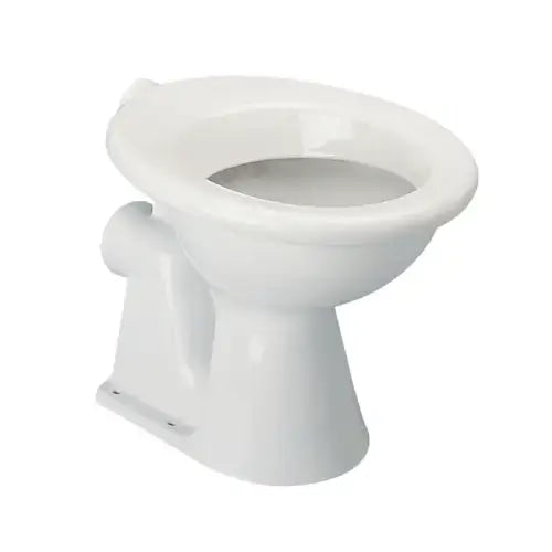 Cuvette 38x52,5cm porcelaine, sortie horizontale D102mm blanc - ESCULAPE (Porcher)
