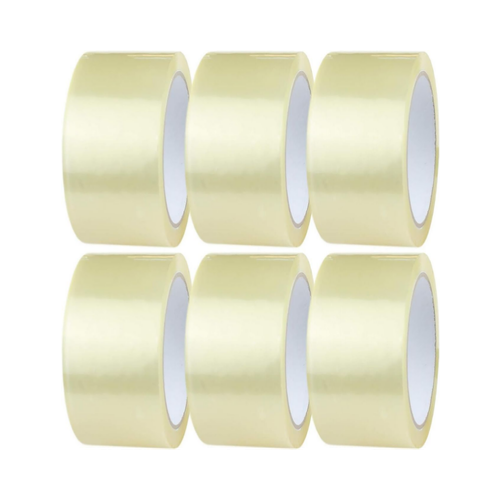 Lot de 6 scotch transparent, 48mm x 66m - DIVERS (MPSB)