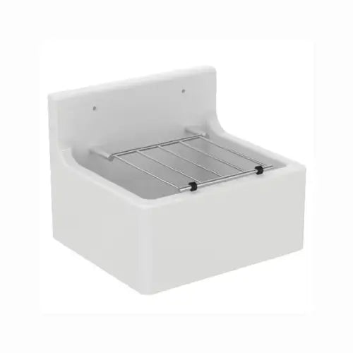 Poste d'eau avec grille porte seau inox, 46 cm - SERVICE (PORCHER)
