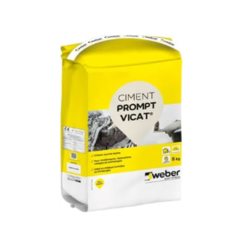 Ciment prompt sac de 5 kg - GROS OEUVRE ET T.P. (WEBER)
