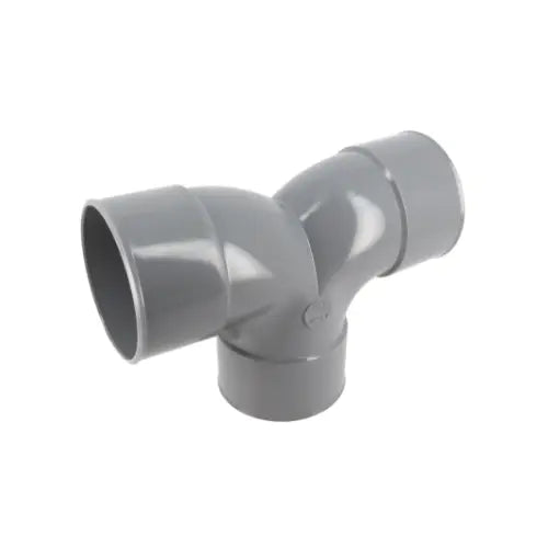 COUDE PVC EVAC FF DBL PAR 87°30 D32 NCL